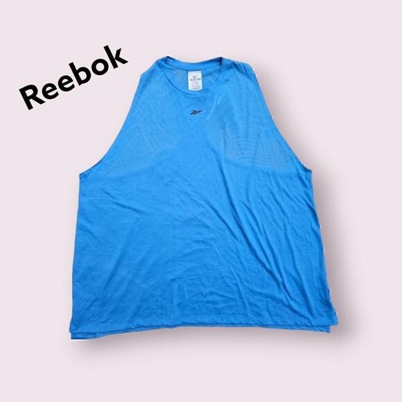 NWT Reebok Tank Top Blue (TK31) - Picture 1 of 14